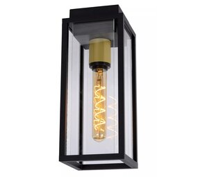 Lucide LED Loftslampe LAURENS - IP54 - E27 fatning - Sort Lucide LED Loftslampe LAURENS - IP54 - E27 fatning - Sort