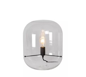 Lucide LED Bordlampe VITRO - E27 armatur - Ø35cm - Gennemsigtig Lucide LED Bordlampe VITRO - E27 armatur - Ø35cm - Gennemsigtig