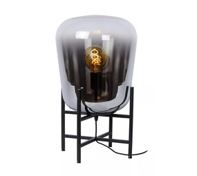 Lucide LED Bordlampe GLORIO - E27 fatning - ÃƒËœ32cm - Sort