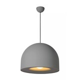 Lucide LED Pendellampe AKRON - E27 fatning - Ø50cm - grå