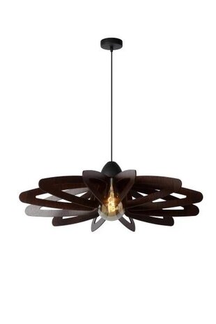 Lucide LED Pendellampe - Ø 76 cm - 1xE27 - Sort