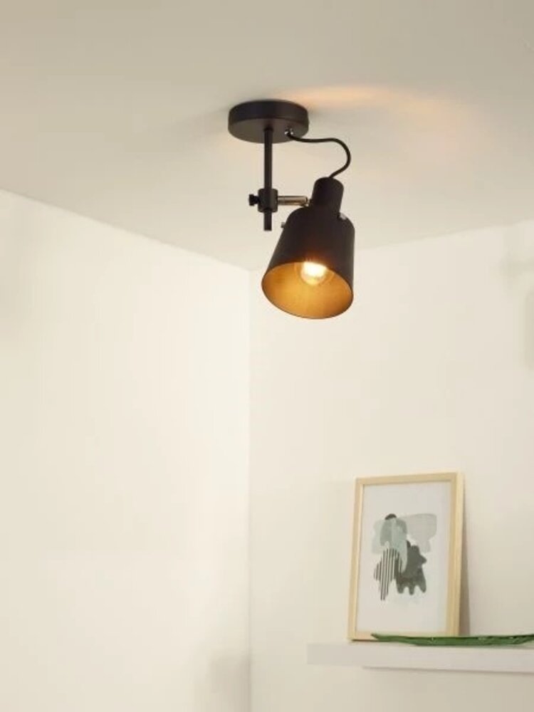 Lucide LED Loftspot - 1xE27 - Sort Lucide LED Loftspot - 1xE27 - Sort