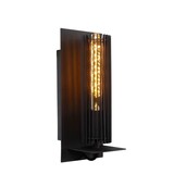 Lucide LED Væglampe - 1xE27 - Sort
