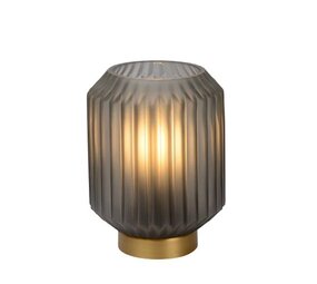 Lucide LED Bordlampe - Ø13 cm - 1xE14 - Matt grå Lucide LED Bordlampe - Ø13 cm - 1xE14 - Matt grå