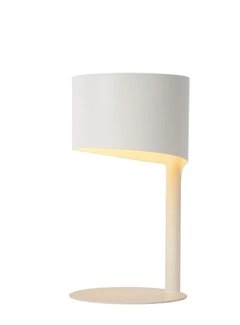 Lucide LED Bordlampe - Ø15 cm - 1xE14 - Hvid