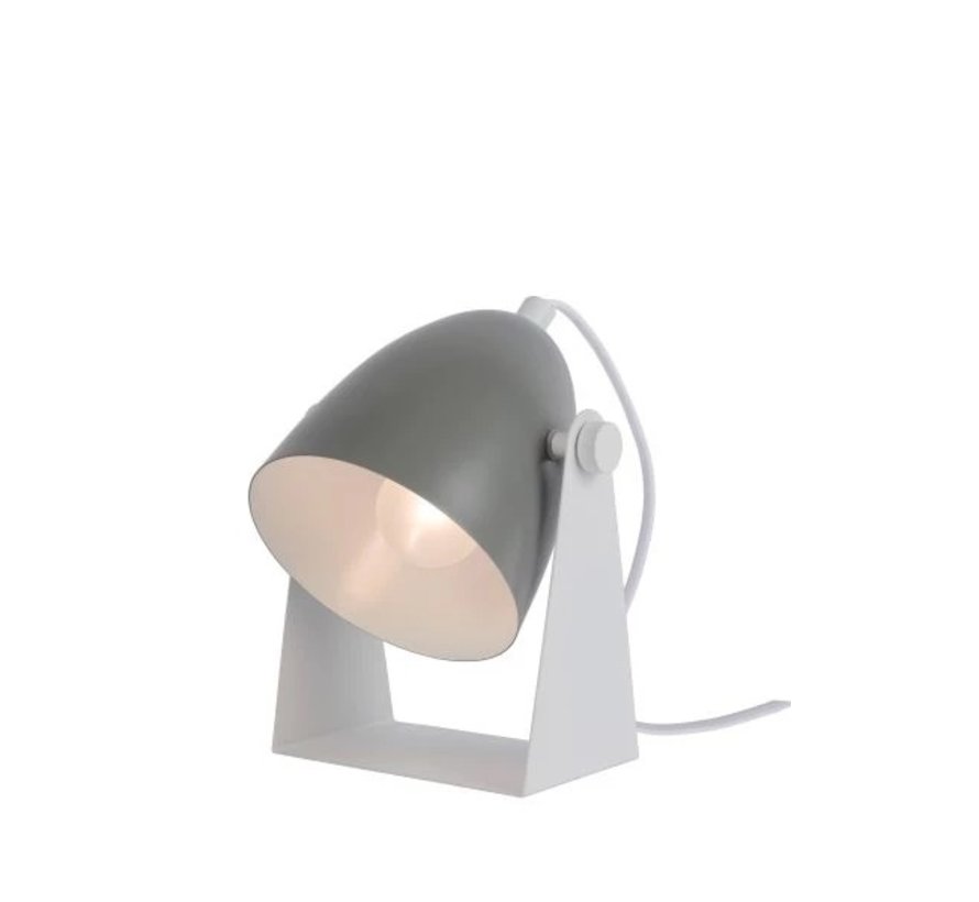 LED Bordlampe - 1xE14 - grå