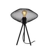Lucide LED Bordlampe - Ø30 cm - 1xE27 - Sort
