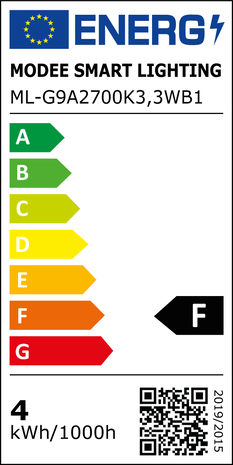Modee Lighting LED G9 - 3W 300lm - 2700K Varm hvid Modee Lighting LED G9 - 3W 300lm - 2700K Varm hvid