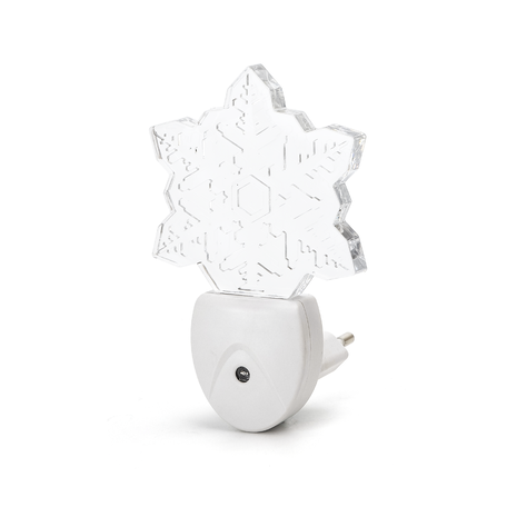 Aigostar LED Natlys stjerne - 0,5W - RGB - Med skumringssensor