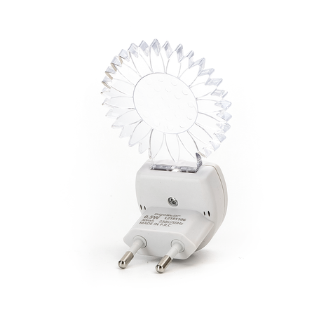 Aigostar LED Natlys sol - 0,5W - RGB - Med skumringssensor Aigostar LED Natlys sol - 0,5W - RGB - Med skumringssensor