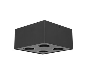 Aigostar LED Loftspot - 4xGU10 fatning - Ekskl. lyskilde - Sort Aigostar LED Loftspot - 4xGU10 fatning - Ekskl. lyskilde - Sort