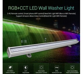 MiLight Wall Washer 24W IP66 - 75lm p/w RGB+CCT - 3 års garanti - Copy MiLight Wall Washer 24W IP66 - 75lm p/w RGB+CCT - 3 års garanti - Copy