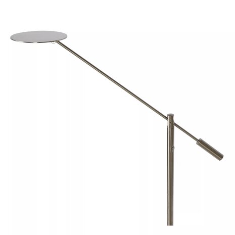 Lucide LED læselampe ANSELMO - 9W - 3000K varmt hvidt lys - Ø25cm - Mat krom