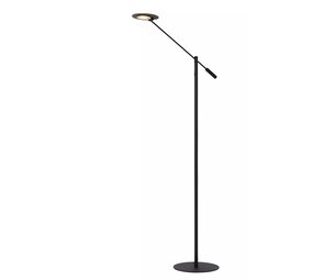 Lucide LED læselampe ANSELMO - 9W - 3000K varmt hvidt lys - Ø25cm - Sort