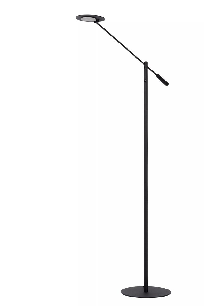Lucide LED læselampe ANSELMO - 9W - 3000K varmt hvidt lys - Ø25cm - Sort
