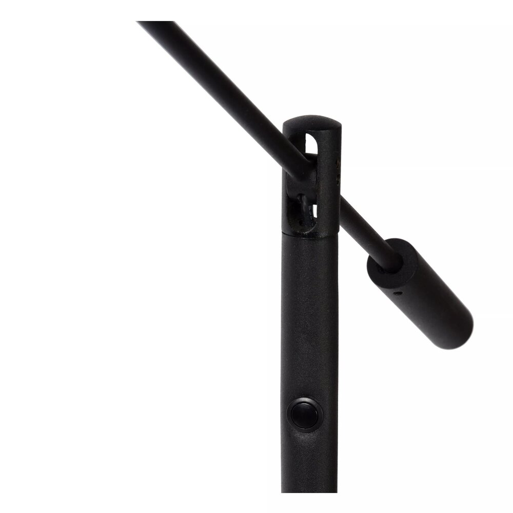 Lucide LED læselampe ANSELMO - 9W - 3000K varmt hvidt lys - Ø25cm - Sort