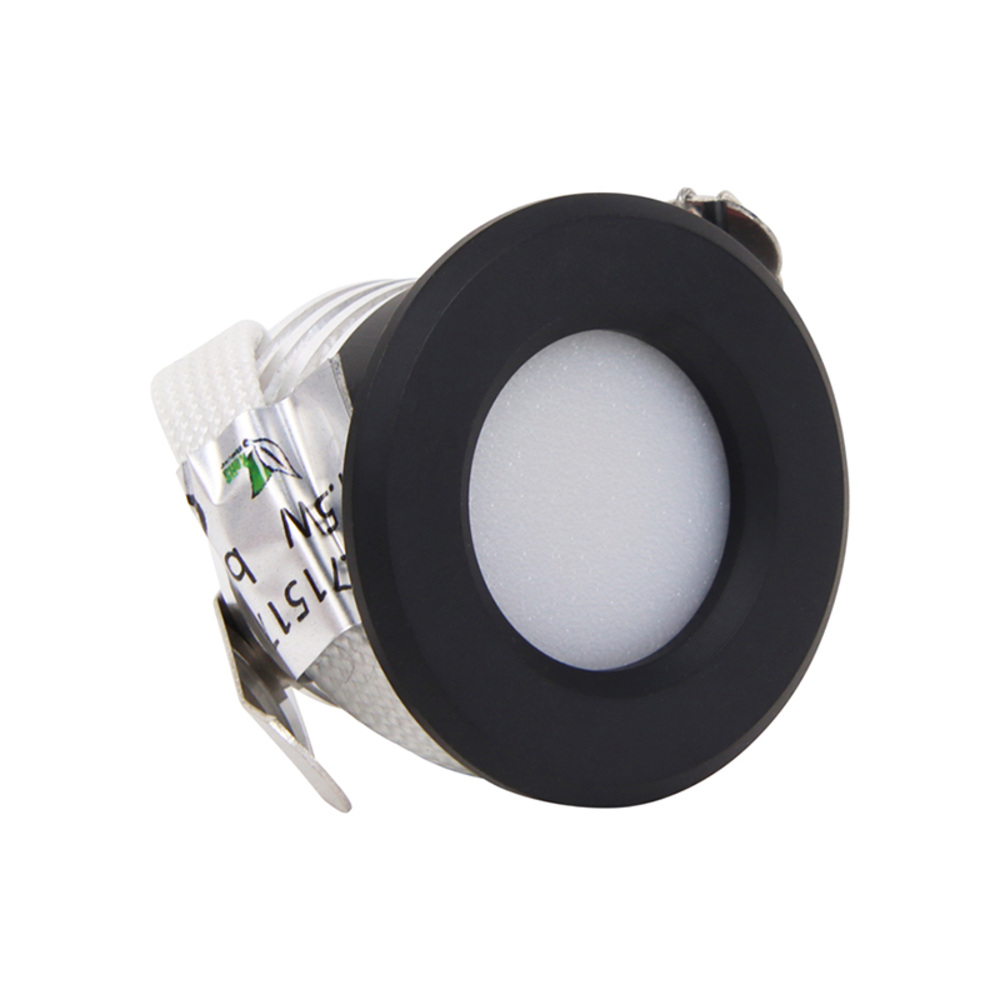 LED mini forsænket spot-PHOBOS- 1,5W -2700K- Dæmpbar -sort Udskæring ⌀28mm LED mini forsænket spot-PHOBOS- 1,5W -2700K- Dæmpbar -sort Udskæring ⌀28mm