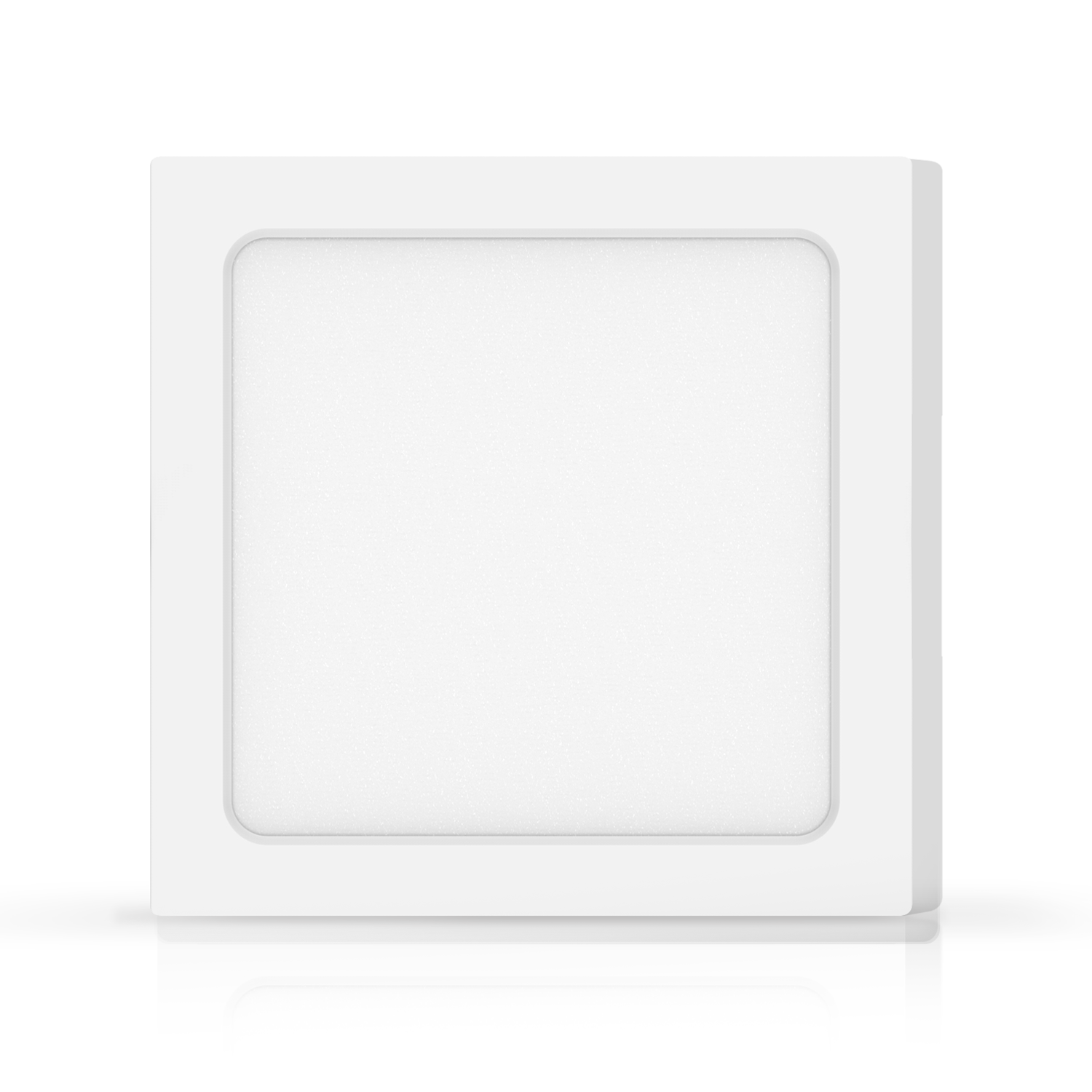 LED loftslampe - Firkantet loftslampe - 12W erstatter 55W - 3000K ...