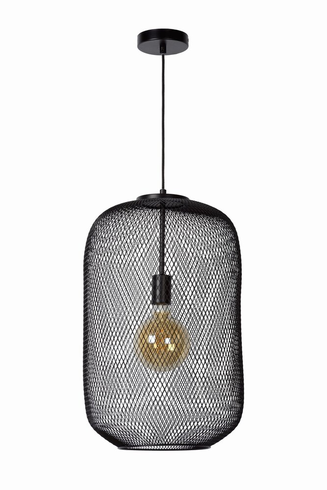 Pendellampe MESH - ø35cm - E27 fatning - Ekskl. lyskilde - Sort Pendellampe MESH - ø35cm - E27 fatning - Ekskl. lyskilde - Sort