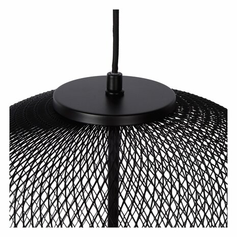 Pendellampe MESH - ø35cm - E27 fatning - Ekskl. lyskilde - Sort Pendellampe MESH - ø35cm - E27 fatning - Ekskl. lyskilde - Sort