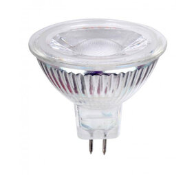 LCB LED Spot GU5.3 MR16 - 3W - 2700K varmt hvidt lys - Dæmpbar - Glashus LCB LED Spot GU5.3 MR16 - 3W - 2700K varmt hvidt lys - Dæmpbar - Glashus