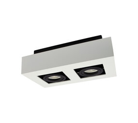 LED loftspot Mirora - 2x vipbar GU10 sokkel - 255X145X85mm