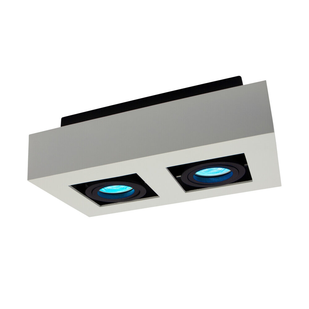LED loftspot Mirora - 2x vipbar GU10 sokkel - 255X145X85mm