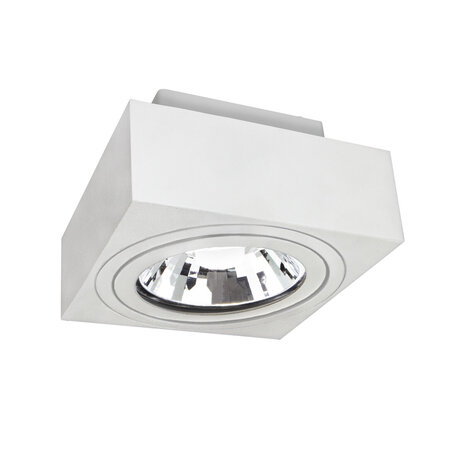 LED loftspot Mirora - 1x vipbar GU10 AR111 fatning - 145X145X85mm - Hvid LED loftspot Mirora - 1x vipbar GU10 AR111 fatning - 145X145X85mm - Hvid