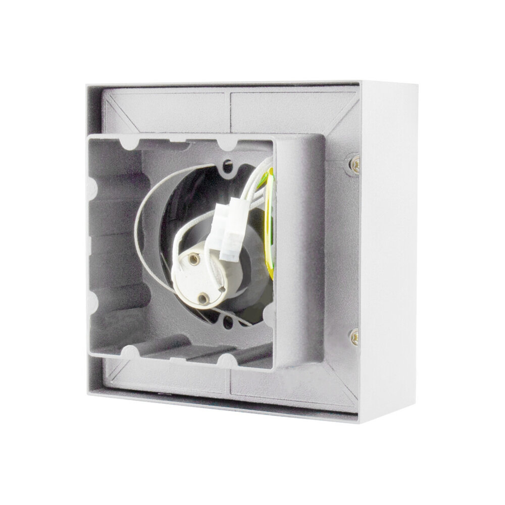 LED loftspot Mirora - 1x vipbar GU10 AR111 fatning - 145X145X85mm - Hvid LED loftspot Mirora - 1x vipbar GU10 AR111 fatning - 145X145X85mm - Hvid