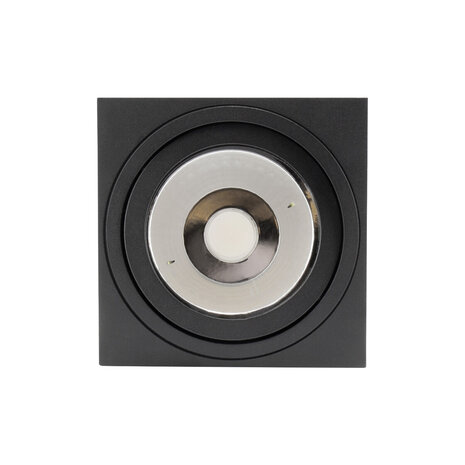 LED loftspot Mirora - 1x vipbar GU10 AR111 fatning - 145X145X85mm - Sort LED loftspot Mirora - 1x vipbar GU10 AR111 fatning - 145X145X85mm - Sort