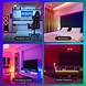 LED Flerfarvet Ledstrip 3m Med Tænd/sluk-knap LED Flerfarvet Ledstrip 3m Med Tænd/sluk-knap
