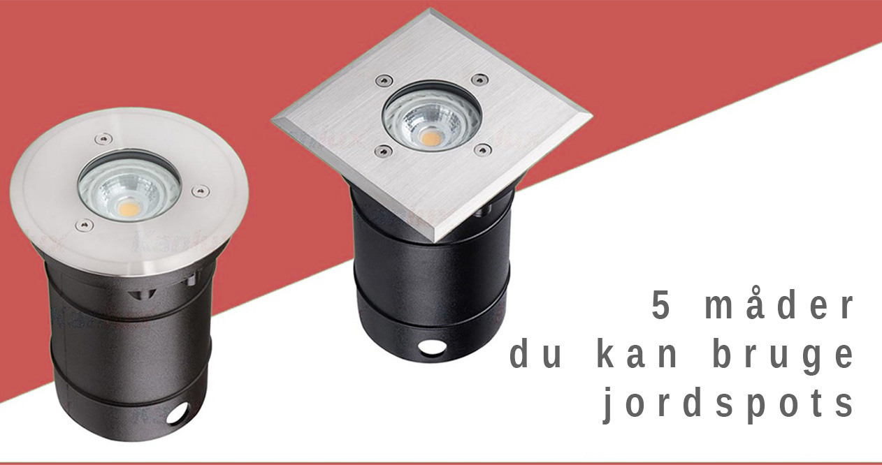5 måder at bruge jordspots på