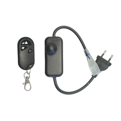 LCB LED Lysslange V1 Dimmer - Radio fjernbetjening + drejeknap