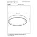 Lucide Lucide NURIA - Loftslampe - Ø 50 cm - LED Dim. - 1x36W 2700K - 3 StepDim - Sort Lucide Lucide NURIA - Loftslampe - Ø 50 cm - LED Dim. - 1x36W 2700K - 3 StepDim - Sort