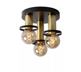 Lucide Loftslampe ANAKA - Ø30cm - 3xE27 armatur - Ekskl. lyskilde - Sort Lucide Loftslampe ANAKA - Ø30cm - 3xE27 armatur - Ekskl. lyskilde - Sort