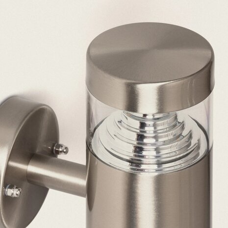 LCB LED Væglampe Udendørs - 6W - 3000K - Rustfrit stål