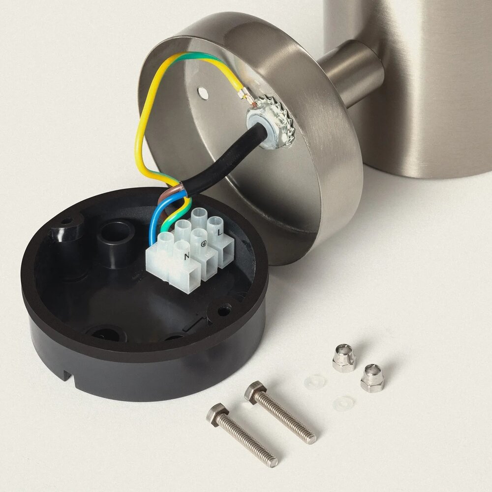 LCB LED Væglampe Udendørs - 6W - 3000K - Rustfrit stål LCB LED Væglampe Udendørs - 6W - 3000K - Rustfrit stål