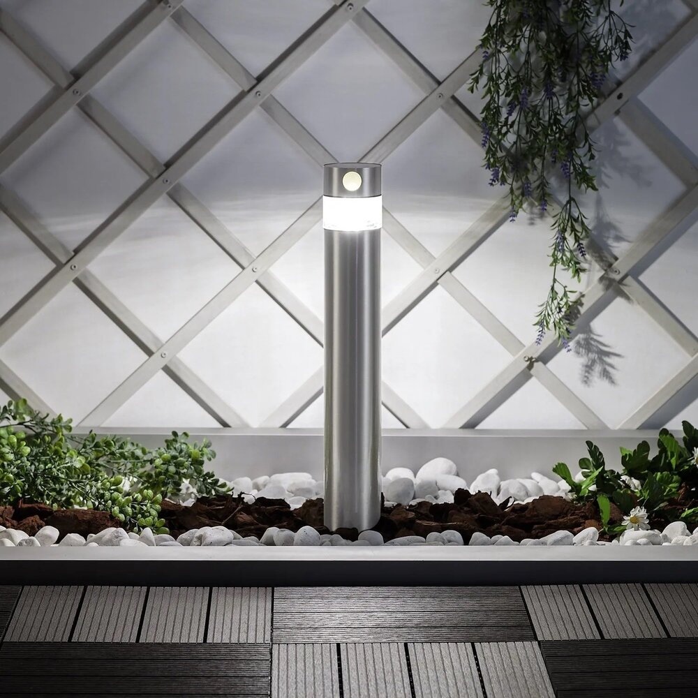 LCB Solar LED-lanterne udendørs - PIR bevægelsessensor - 2800K-3200K - IP44