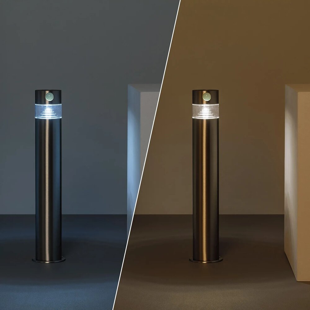 LCB Solar LED-lanterne udendørs - PIR bevægelsessensor - 2800K-3200K - IP44