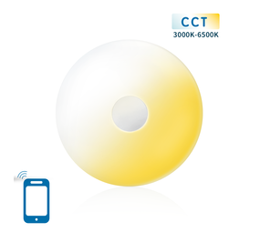 Aigostar WiFi LED-loftslampe - 18W - CCT - Betjent via en smartphone-app Aigostar WiFi LED-loftslampe - 18W - CCT - Betjent via en smartphone-app