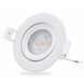 Braytron LED indbygningsspot - 5W erstatter 53W - 4000K neutralt hvidt lys - Vipbar