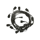 LCB LED Lysguirlande 40m (4x10m) - Inkl. 40x LED-lampe G45 - 1W - 3000K LCB LED Lysguirlande 40m (4x10m) - Inkl. 40x LED-lampe G45 - 1W - 3000K