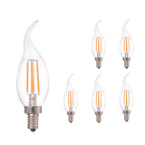 LCB Sæt med 6 LED glødelamper - E14 C35T - 4W 2700K  dæmpbar LCB Sæt med 6 LED glødelamper - E14 C35T - 4W 2700K  dæmpbar