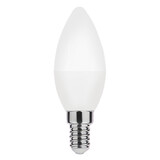 LED-pære E14 C35 - 4,9W RGBW - inkl. IR-fjernbetjening