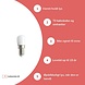 E14 LED-lamper - Type T26 - 2W erstatter 12W -3000K Varm hvid E14 LED-lamper - Type T26 - 2W erstatter 12W -3000K Varm hvid