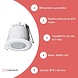 LED Bevægelsessensor indbygget - PIR infrarød bevægelsesdetektor - 230V maks. 300W LED Bevægelsessensor indbygget - PIR infrarød bevægelsesdetektor - 230V maks. 300W