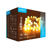 Julelyskæde - 10 meter 100leds - 2700K + 8 Lysfunktioner - 220V Adapter Julelyskæde - 10 meter 100leds - 2700K + 8 Lysfunktioner - 220V Adapter