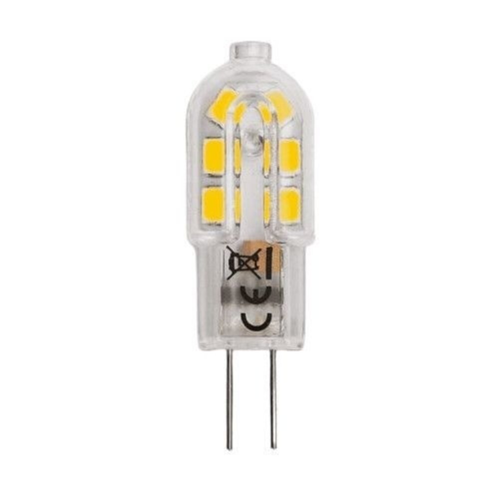 Aigostar LED G4 - 1,5W erstatter 14W - 3000K Varm hvid - 38x12mm