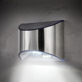 Modee Lighting LED Solcelle Væglampe - IP44 6lm 6000K Kold hvid - 2 stk Modee Lighting LED Solcelle Væglampe - IP44 6lm 6000K Kold hvid - 2 stk