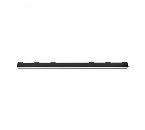 LED lineært armatur 99,7 cm 3000K sort